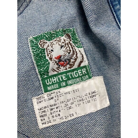 Vintage 90’s medium wash jeans jacket - Picture 6 of 7